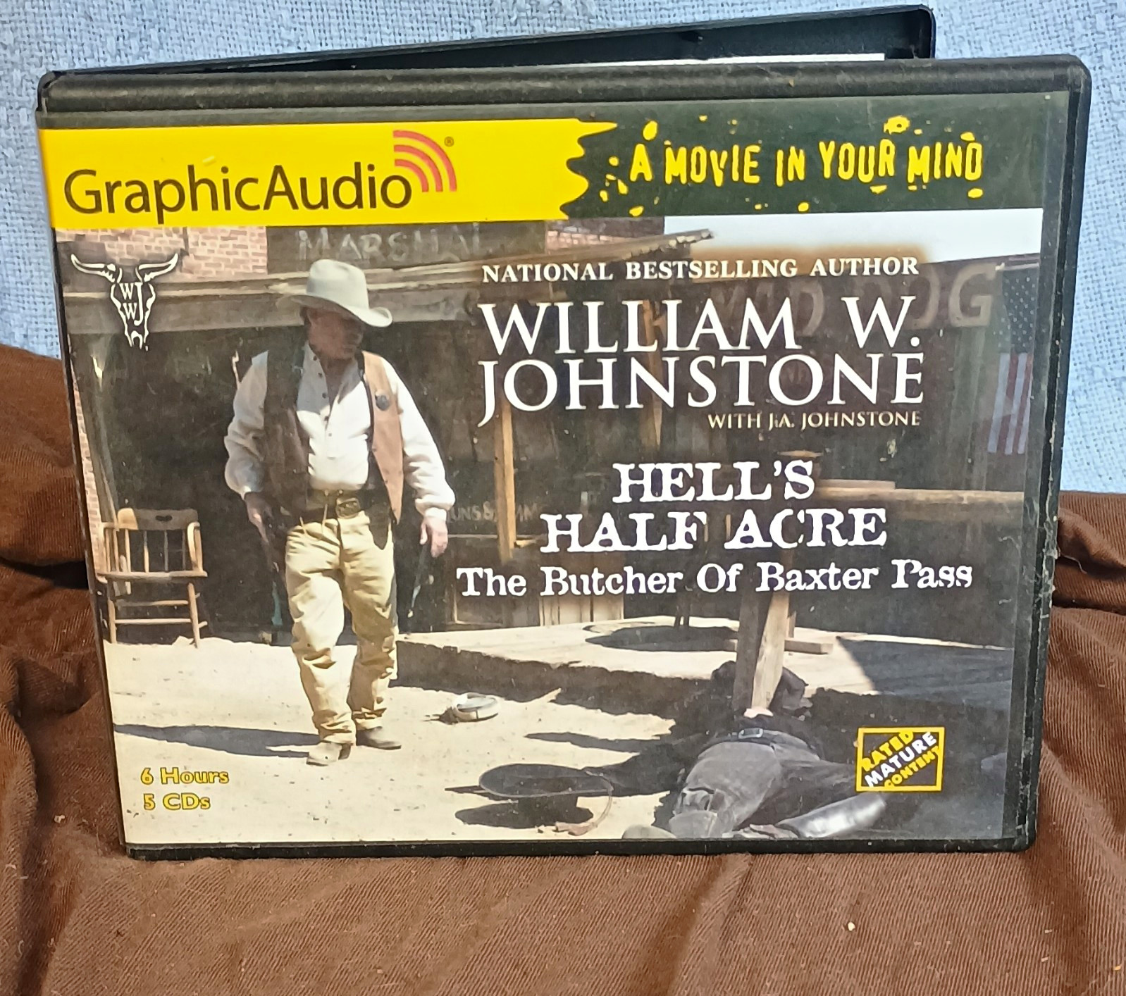 GraphicAudio Hell\'s Half Acre: Butcher of Baxter Pass Audiobook CD Lynch GraphicAudio Hell\'s Half Acre: Butcher of Baxter Pass Audiobook CD Lynch