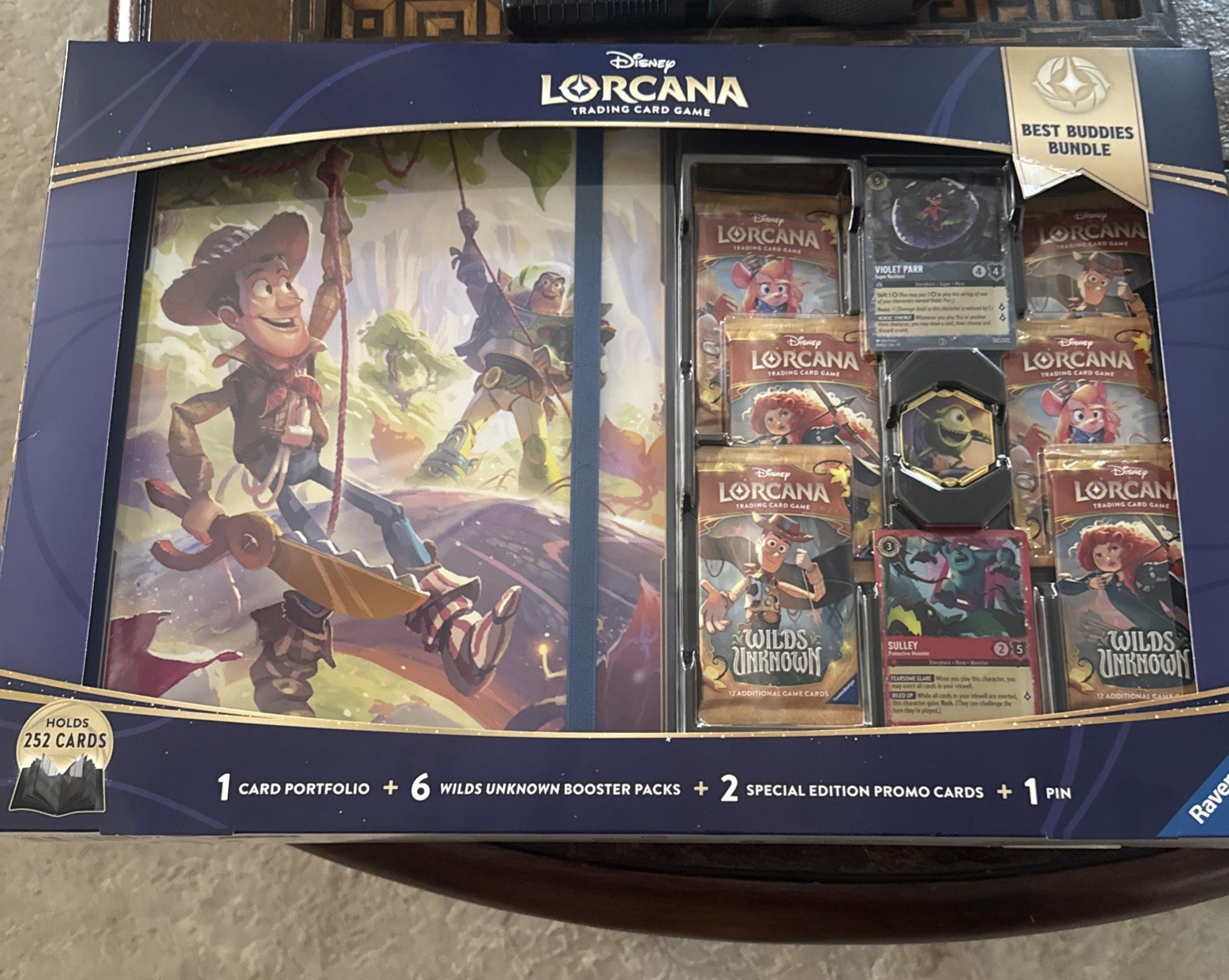 Disney Lorcana Best Buddies Bundle Costco Exclusive Wilds Unknown Sealed Box