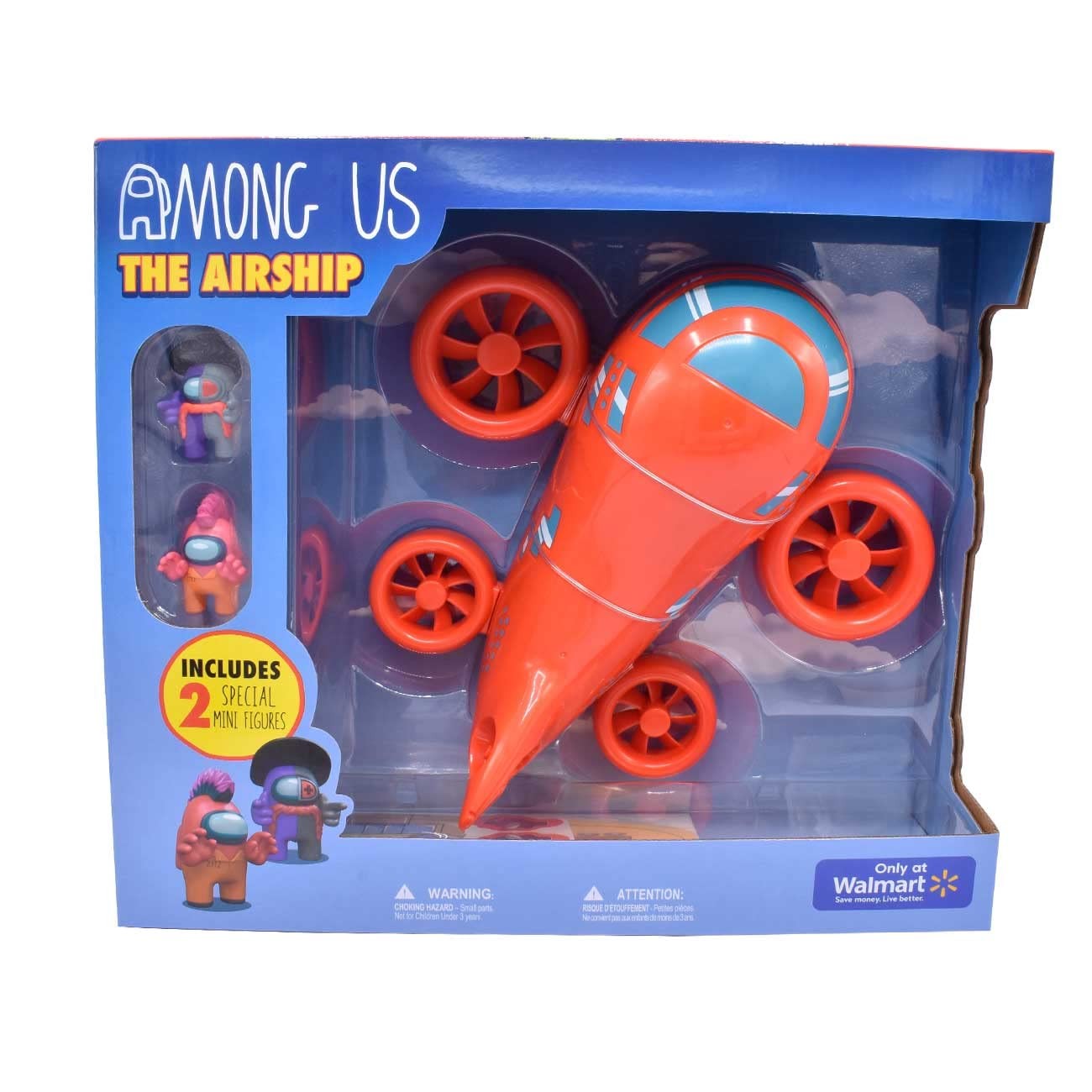 Just Toys Among Us Airship Playset – 10″ Realistic Airship with Detachable To...