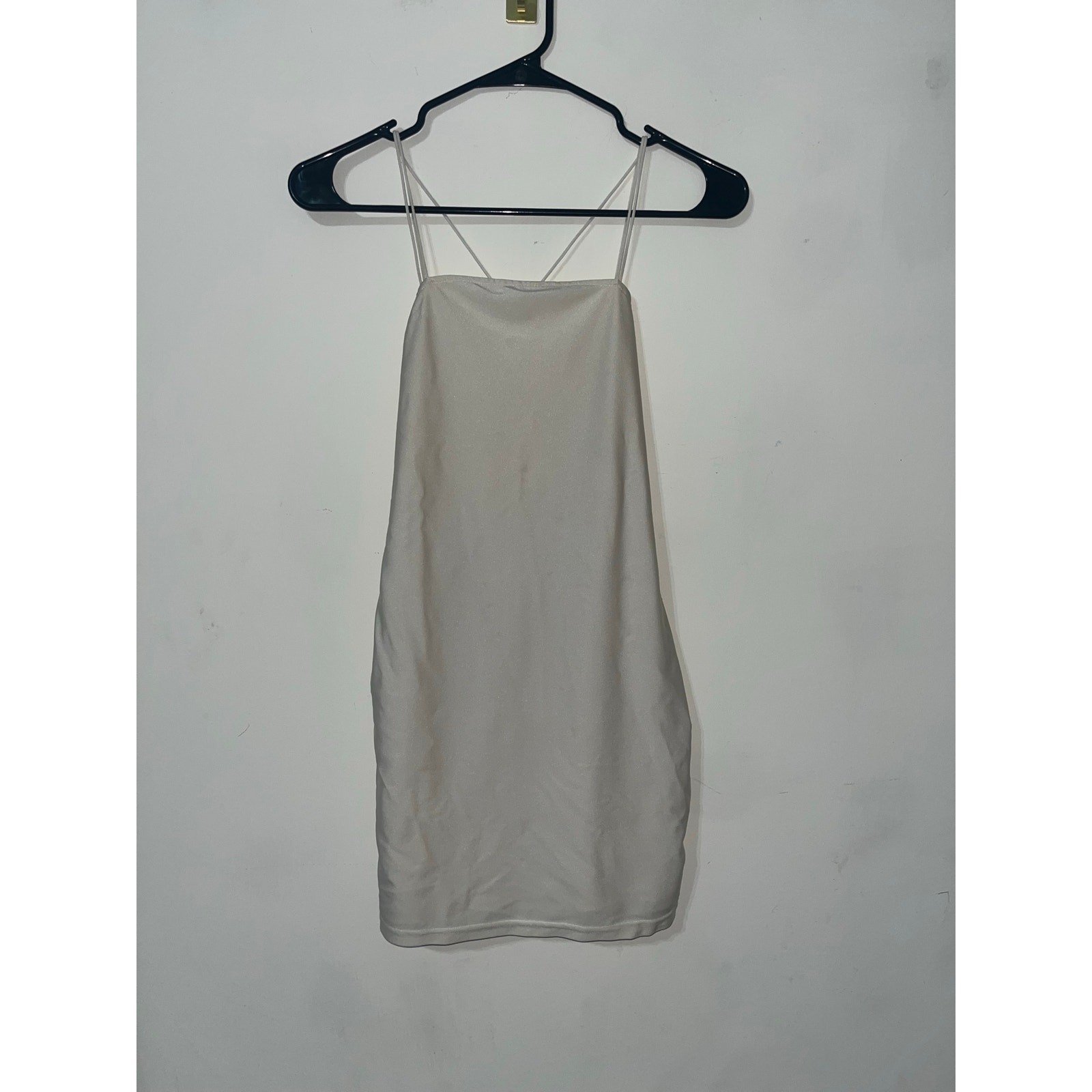 Superdown Rosalind Strappy Open Back Mini Dress White Size Sz S