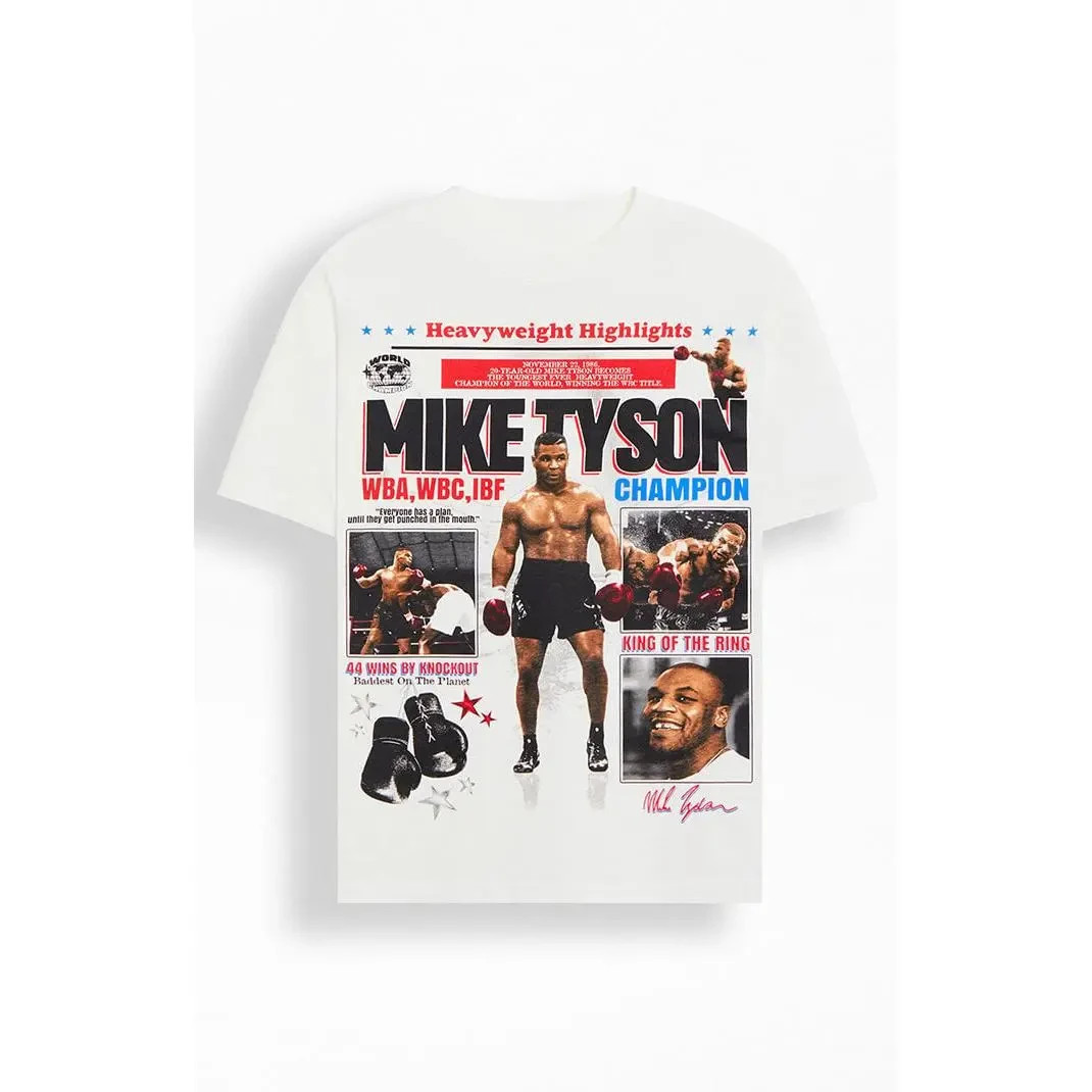 PacSun Men\'s Mike Tyson Heavyweight Highlights T-Shirt - Multicolor