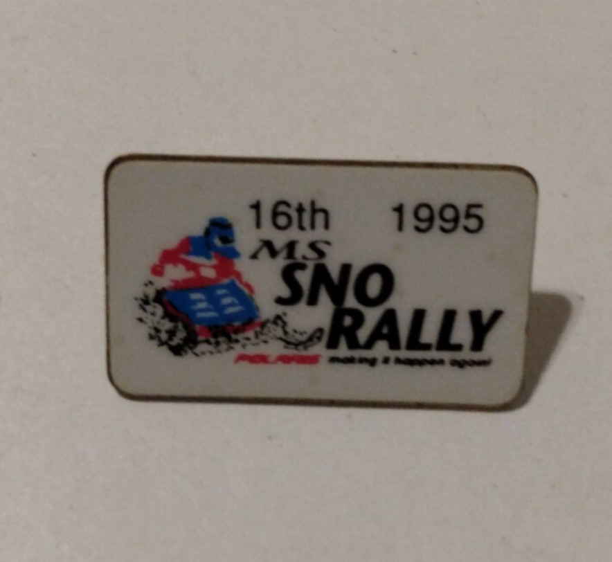Polaris MS SNO RALLY 16th Annual 1995 Lapel Pin Polaris MS SNO RALLY 16th Annual 1995 Lapel Pin