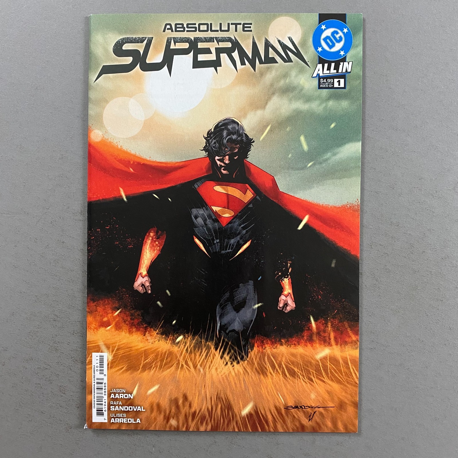 ABSOLUTE SUPERMAN 1 1ST PRINTING COVER A (2024, DC COMICS) ABSOLUTE SUPERMAN 1 1ST PRINTING COVER A (2024, DC COMICS)