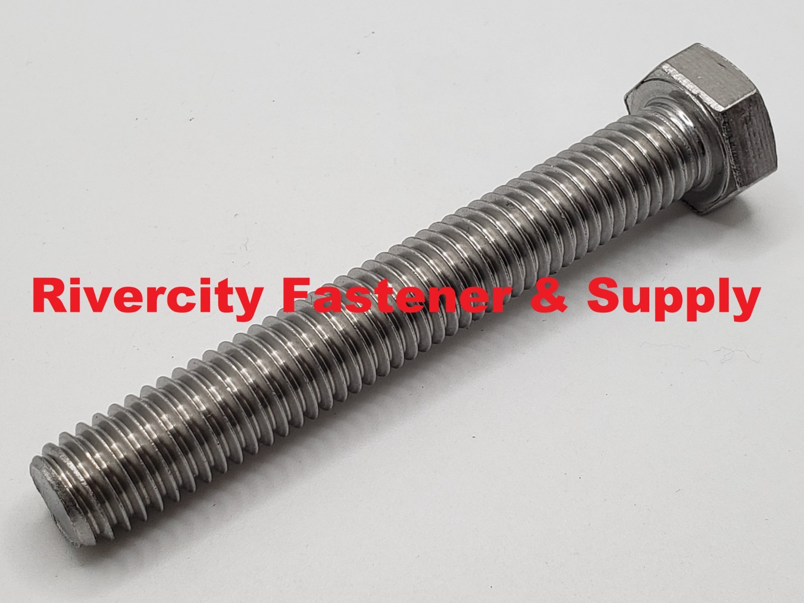 1/2-13 x 3-1/2 Stainless Hex Head Cap Screws Bolts 1/2x13 x 3.5