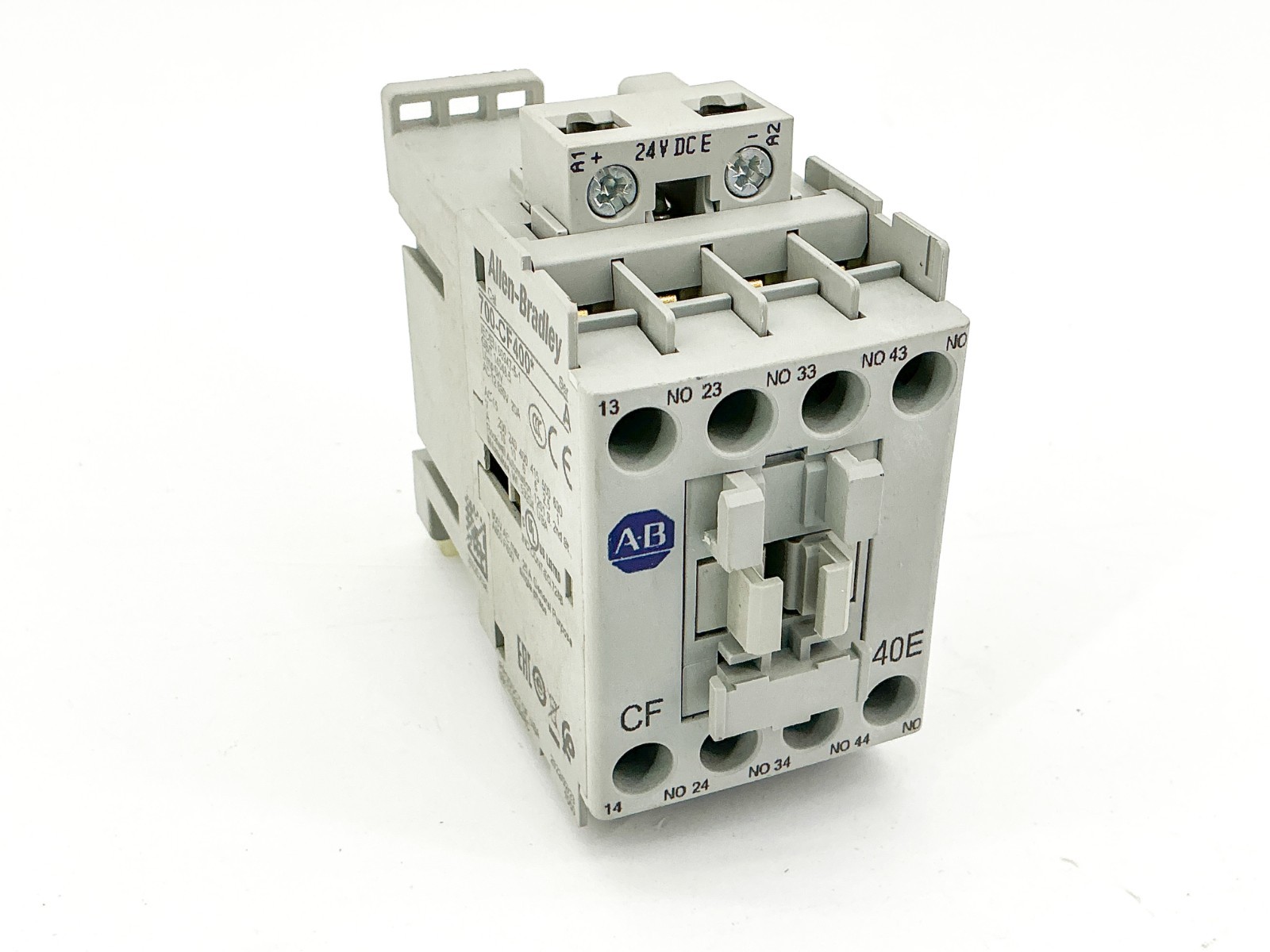 New Allen Bradley 700-CF400DJ Control Relay 24VDC 20A Ser.A - No Box 