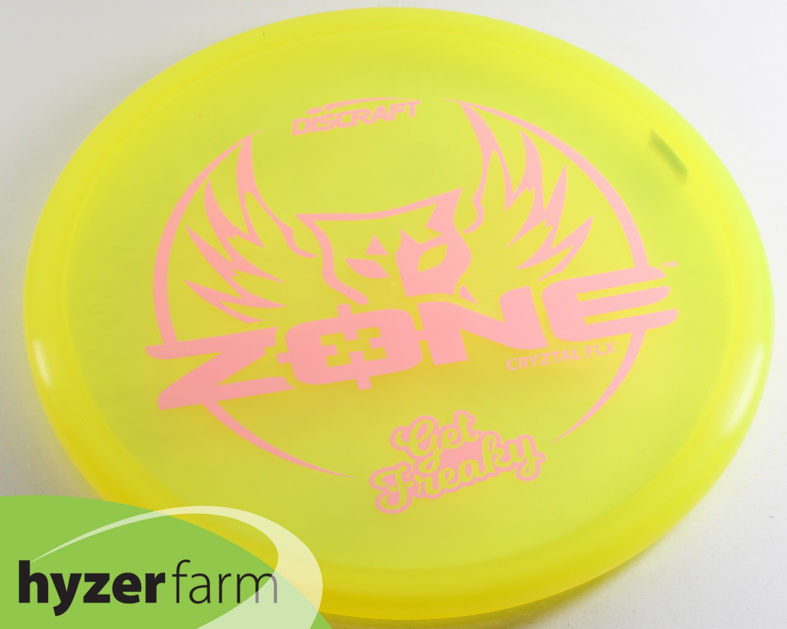 Discraft BRODIE GET FREAKY CRYZTAL FLX ZONE *pick weight/color* Hyzer Farm disc