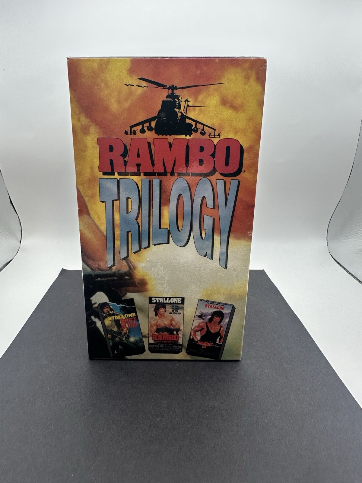 Rambo Trilogy (VHS) Box Set AVID Home Entertainment 1995 NEW Sealed Tapes Rambo Trilogy (VHS) Box Set AVID Home Entertainment 1995 NEW Sealed Tapes