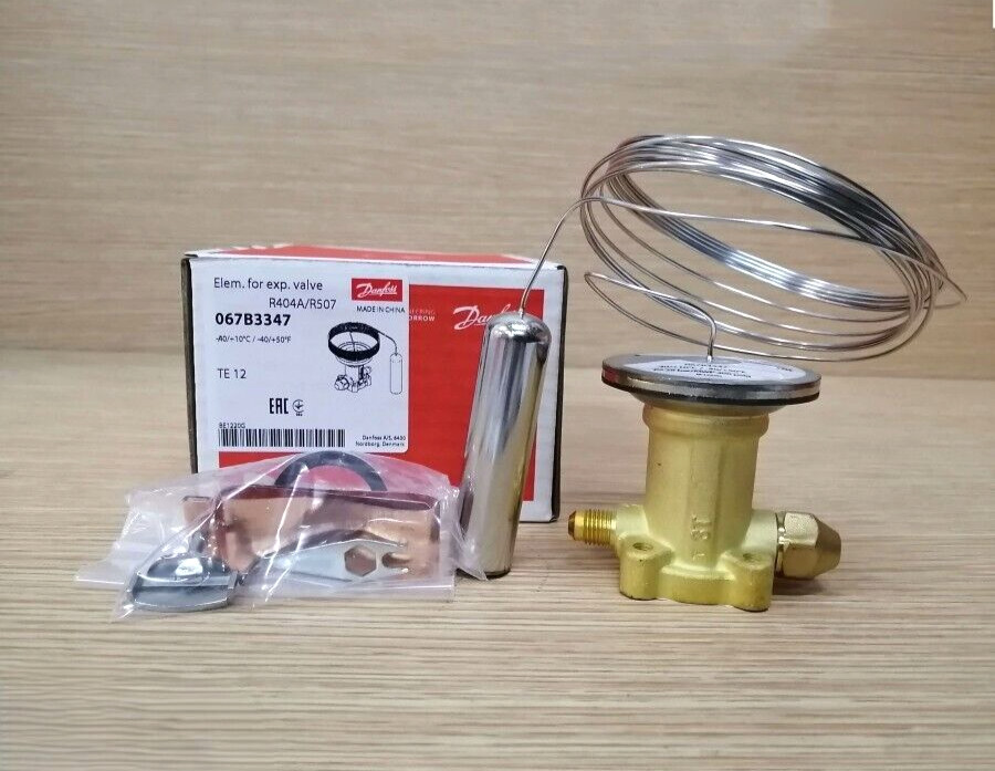 1PC- Danfoss 067B3347 Element for expansion valve, TE 12, R404A/R507A- New