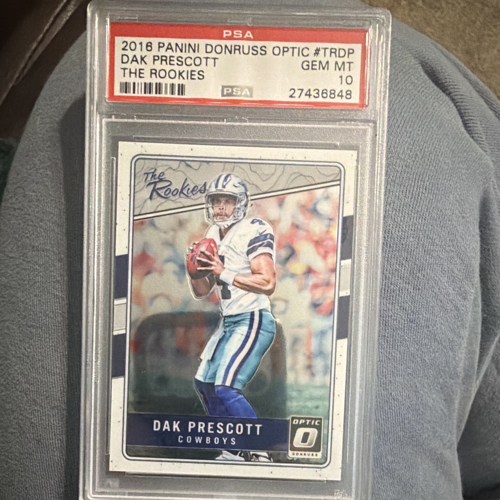 2016 Donruss Optic - The Rookies Dak Prescott #TR-DP (RC) 2016 Donruss Optic - The Rookies Dak Prescott #TR-DP (RC)