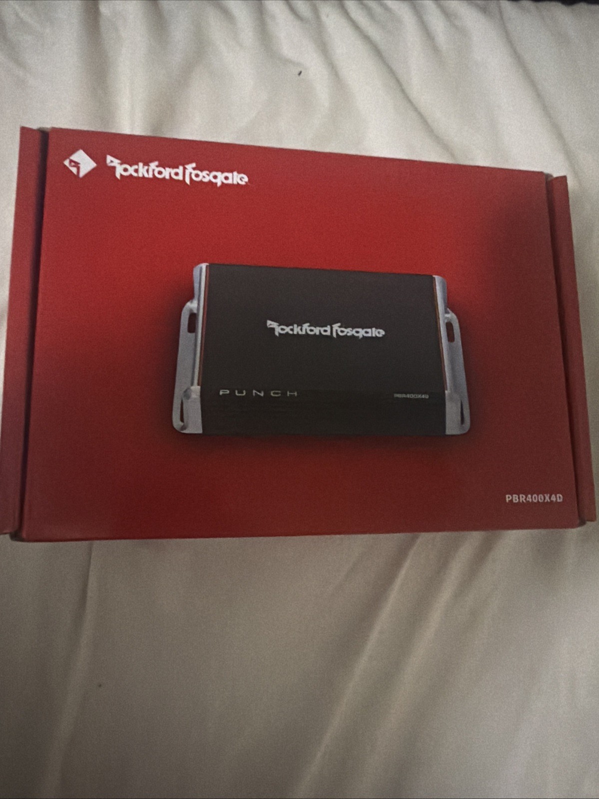 Rockford Fosgate PBR400X4D Punch 400W Full-Range 4-Channel Amplifier Rockford Fosgate PBR400X4D Punch 400W Full-Range 4-Channel Amplifier
