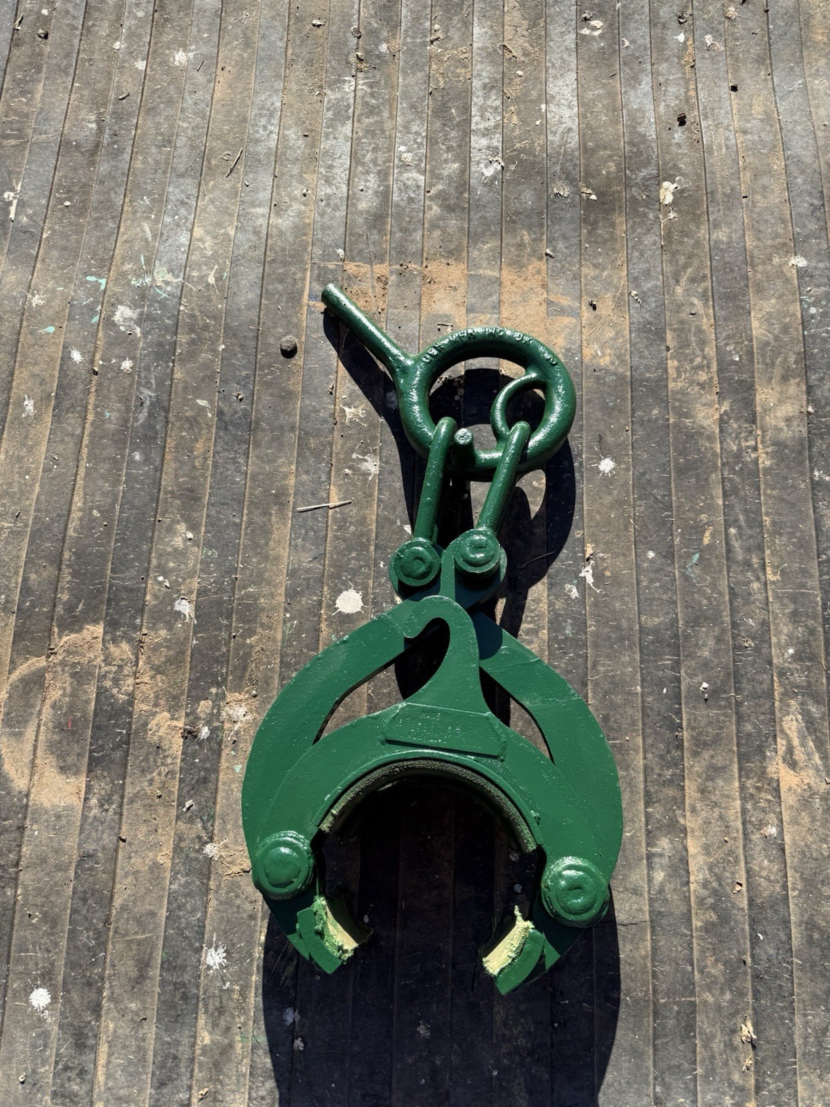 6” Six Inch Pipe Lifting Carrying Tong Tongs Clamp 6” Six Inch Pipe Lifting Carrying Tong Tongs Clamp