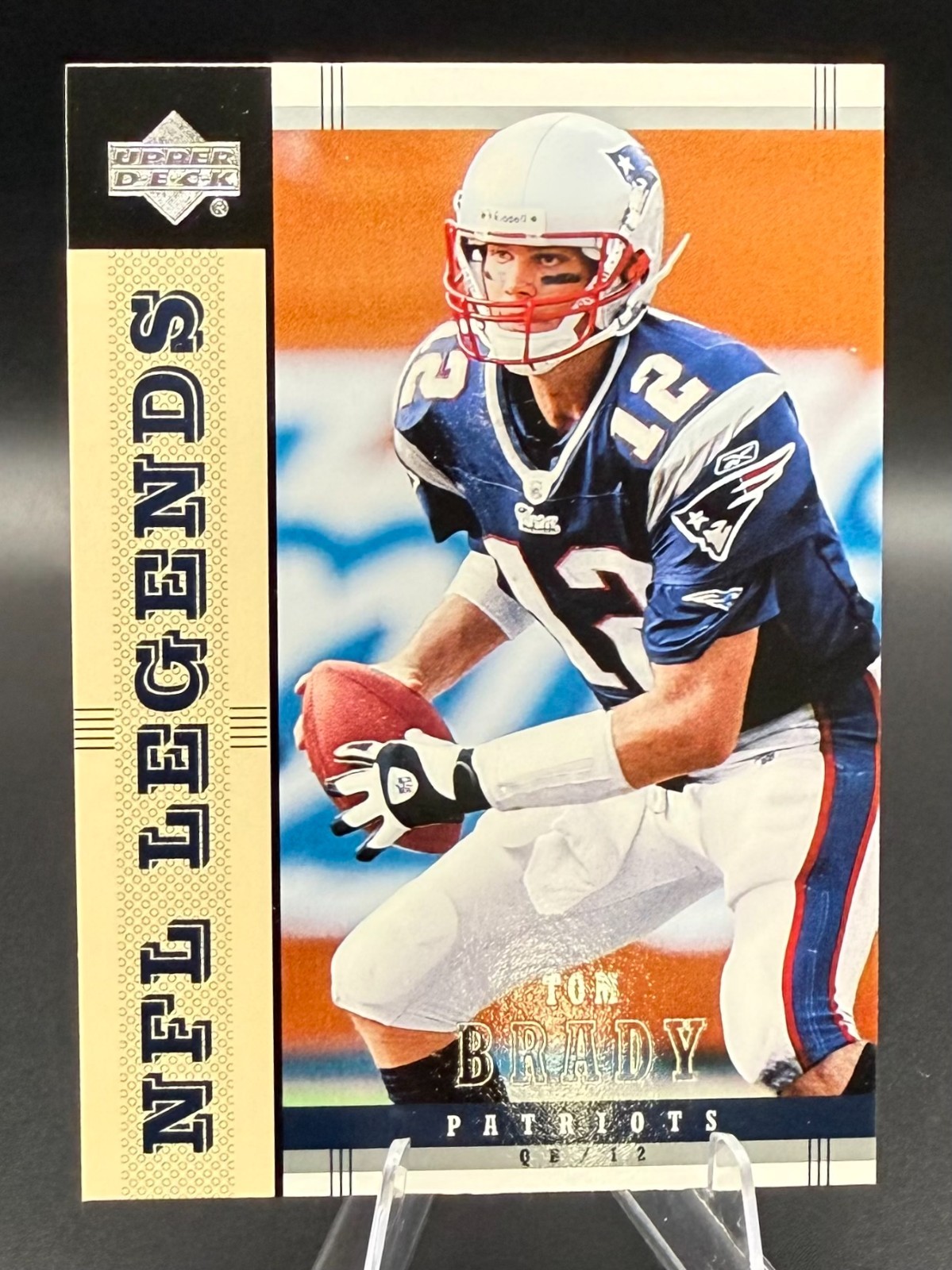 Tom Brady 2004 Upper Deck NFL Legends Football #51 New England Patriots - 1891