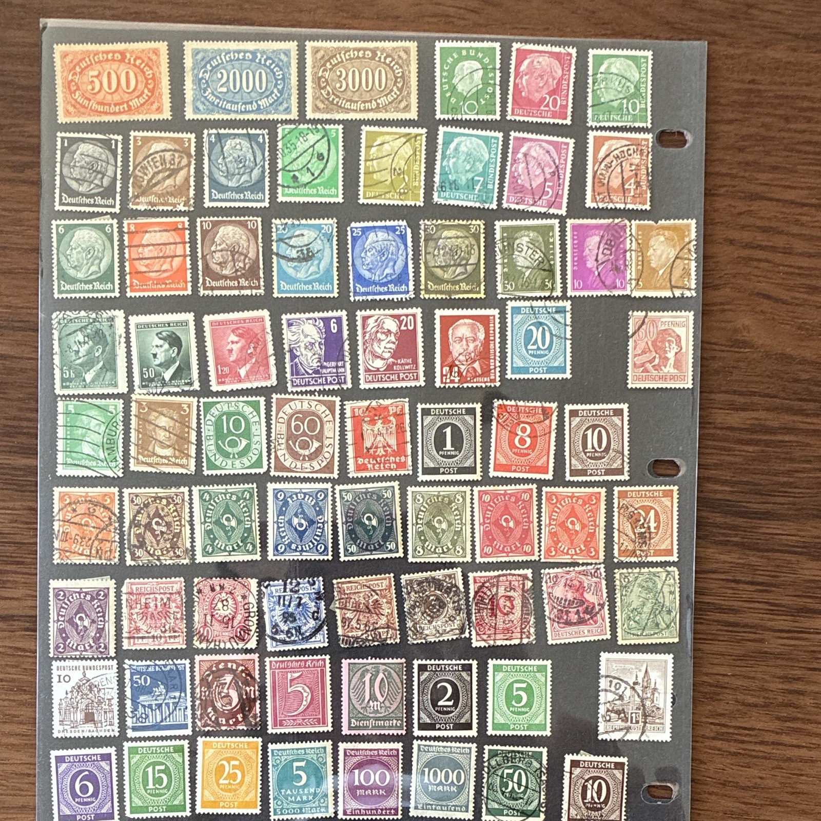 Germany Deutsches Reich Used Stamp Lot Off Paper Handstamped Historical Figures Germany Deutsches Reich Used Stamp Lot Off Paper Handstamped Historical Figures