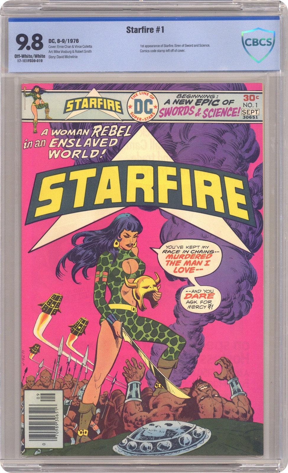 Starfire #1 CBCS 9.8 1976 17-1E1FD39-019