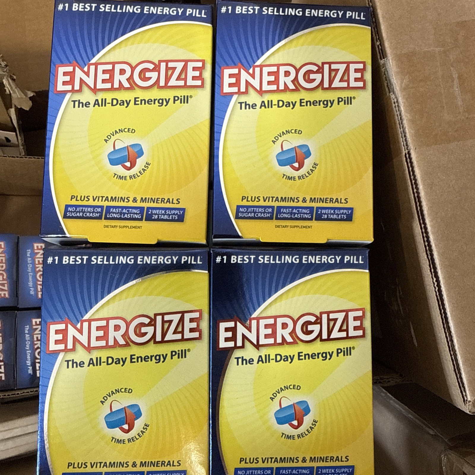 4 Boxes Isatori Energize The All Day