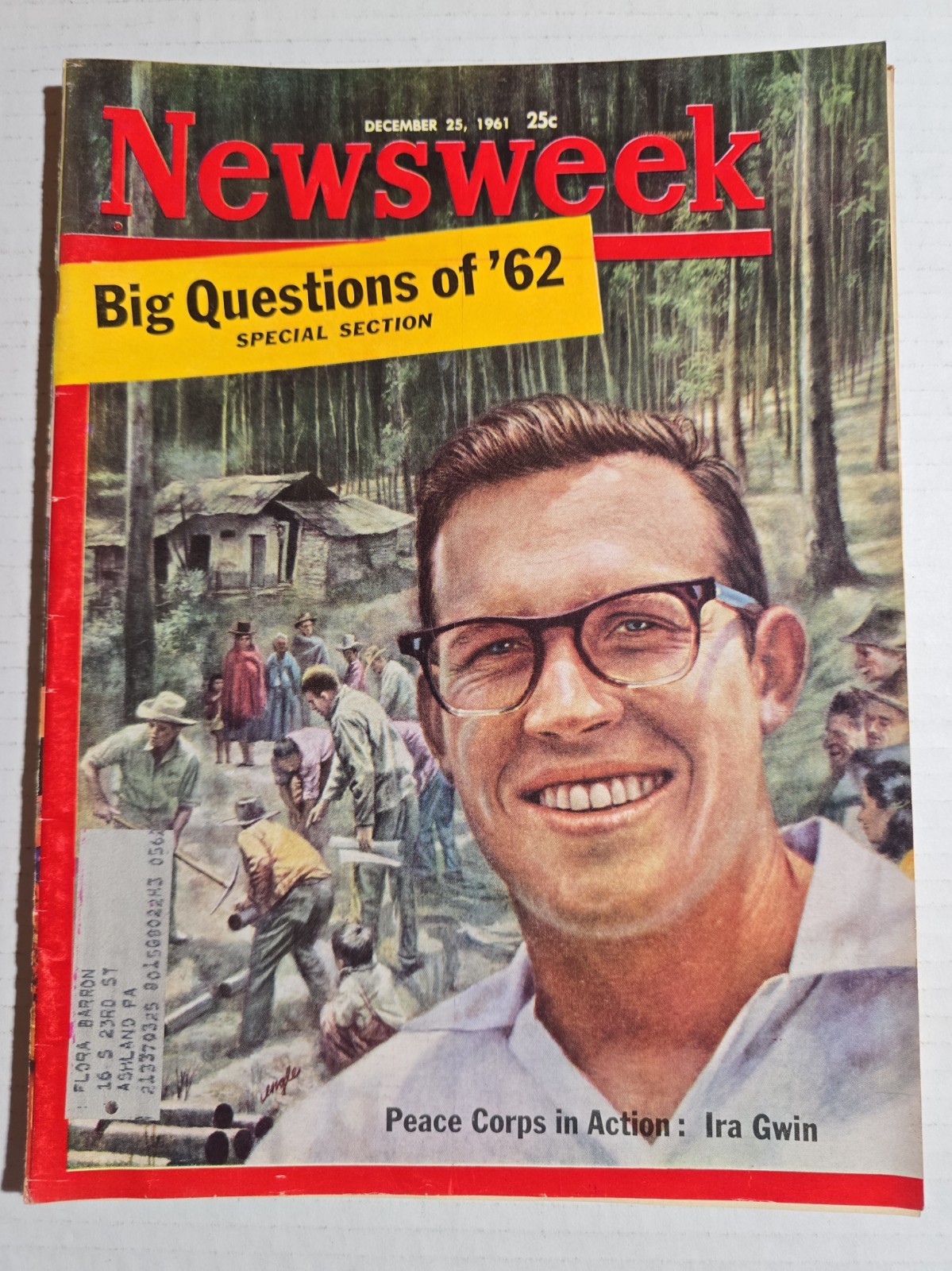 Newsweek Big Questions Of '62 December 25, 1961 Newsweek Big Questions Of '62 December 25, 1961