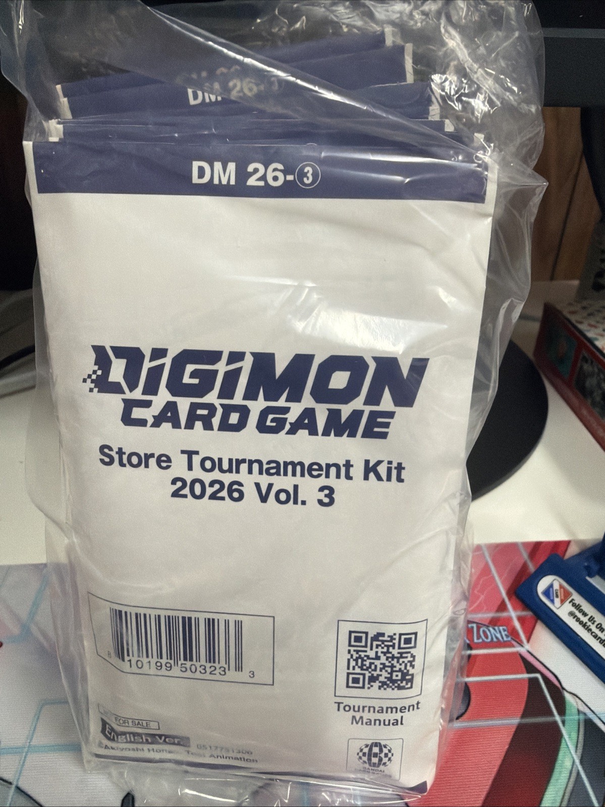 Digimon Card Game Store Tournament Kit 2026 Vol 3 English Sealed Digimon Card Game Store Tournament Kit 2026 Vol 3 English Sealed