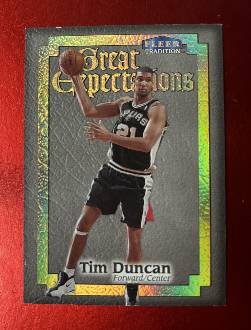 1998-99 Fleer Tradition - Great Expectations Tim Duncan READ 1998-99 Fleer Tradition - Great Expectations Tim Duncan READ