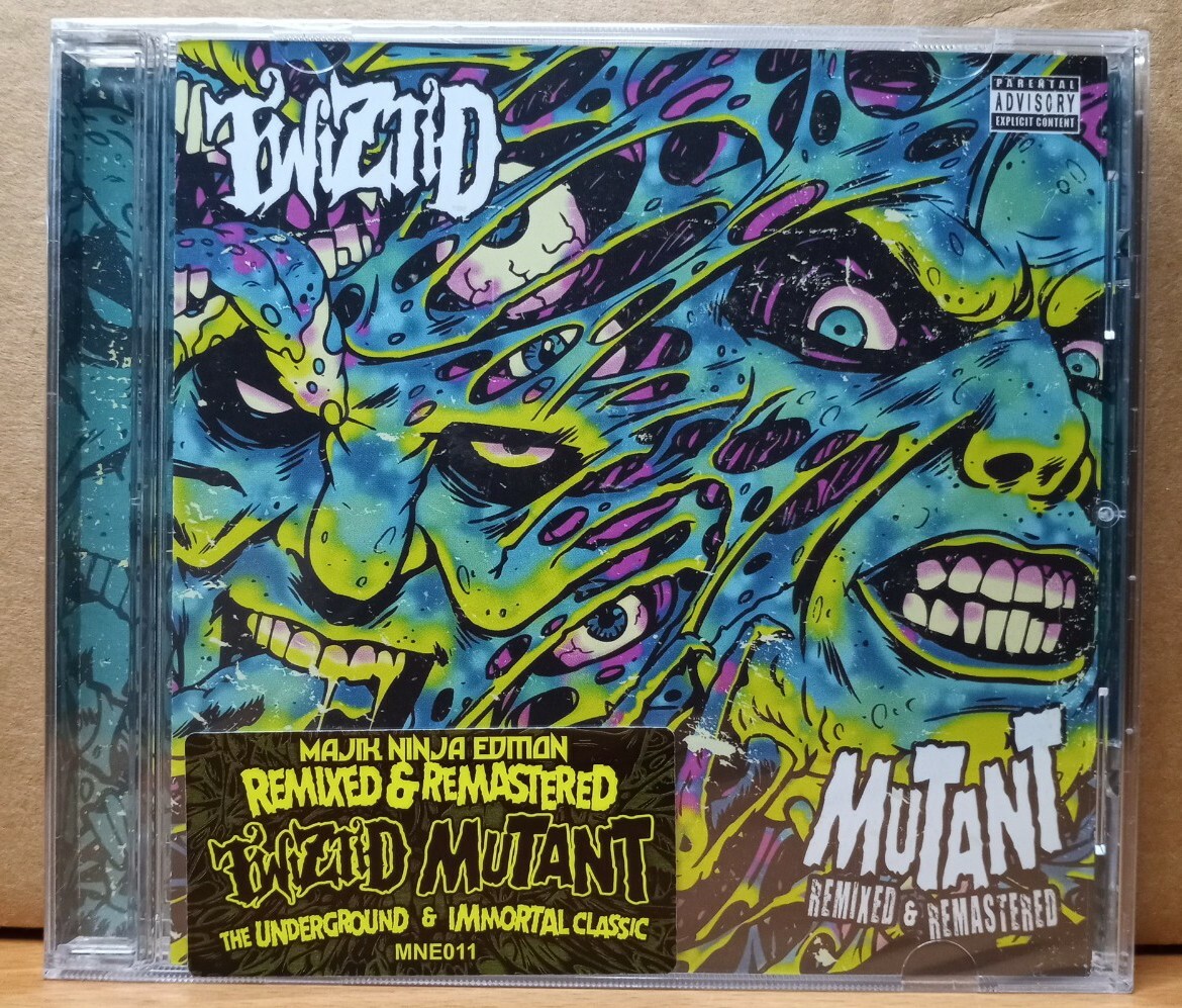 Twiztid - Mutant Remixed & Remastered- New Sealed Cd Twiztid - Mutant Remixed & Remastered- New Sealed Cd