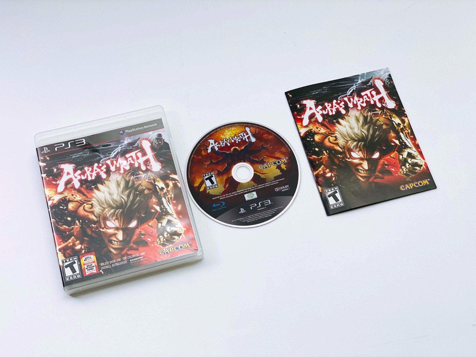 Asura\'s Wrath (Sony PlayStation 3 PS3, 2012) [COMPLETE / CIB] *AUTHENTIC *TESTED