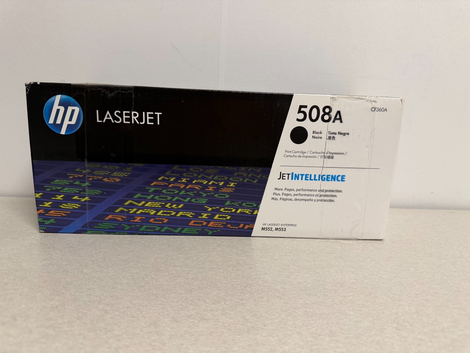 HP LaserJet 508A (CF360A) Black Toner Cartridge HP LaserJet 508A (CF360A) Black Toner Cartridge