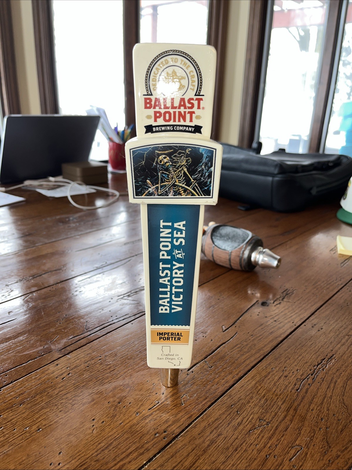 Ballast Point Brewing Company Victory At Sea Beer Tap Handle 11.5 Inch Handle Ballast Point Brewing Company Victory At Sea Beer Tap Handle 11.5 Inch Handle