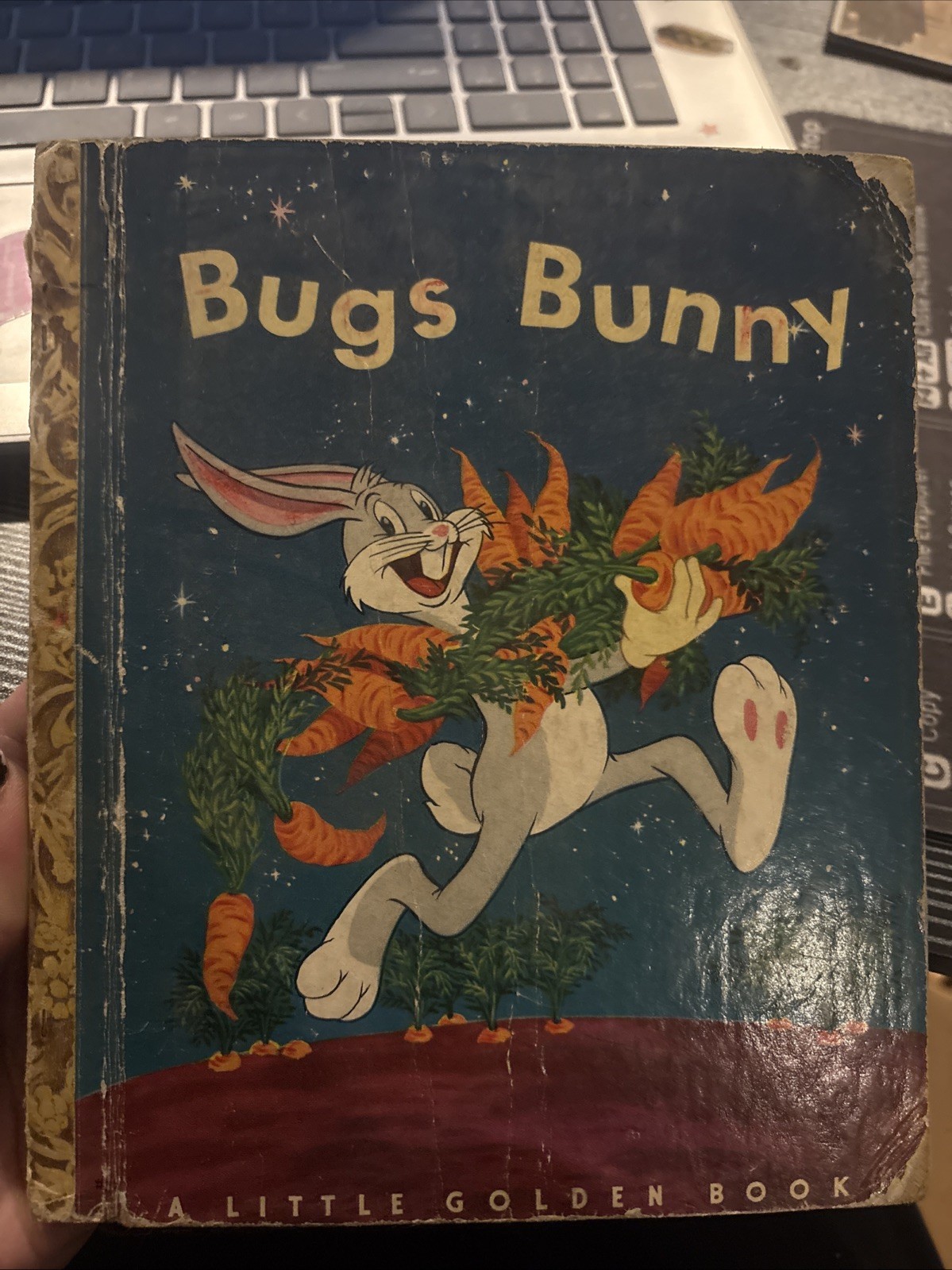 1949 Bugs Bunny Little Golden Book First Printing Warner Bros Vintage Hardcover 1949 Bugs Bunny Little Golden Book First Printing Warner Bros Vintage Hardcover