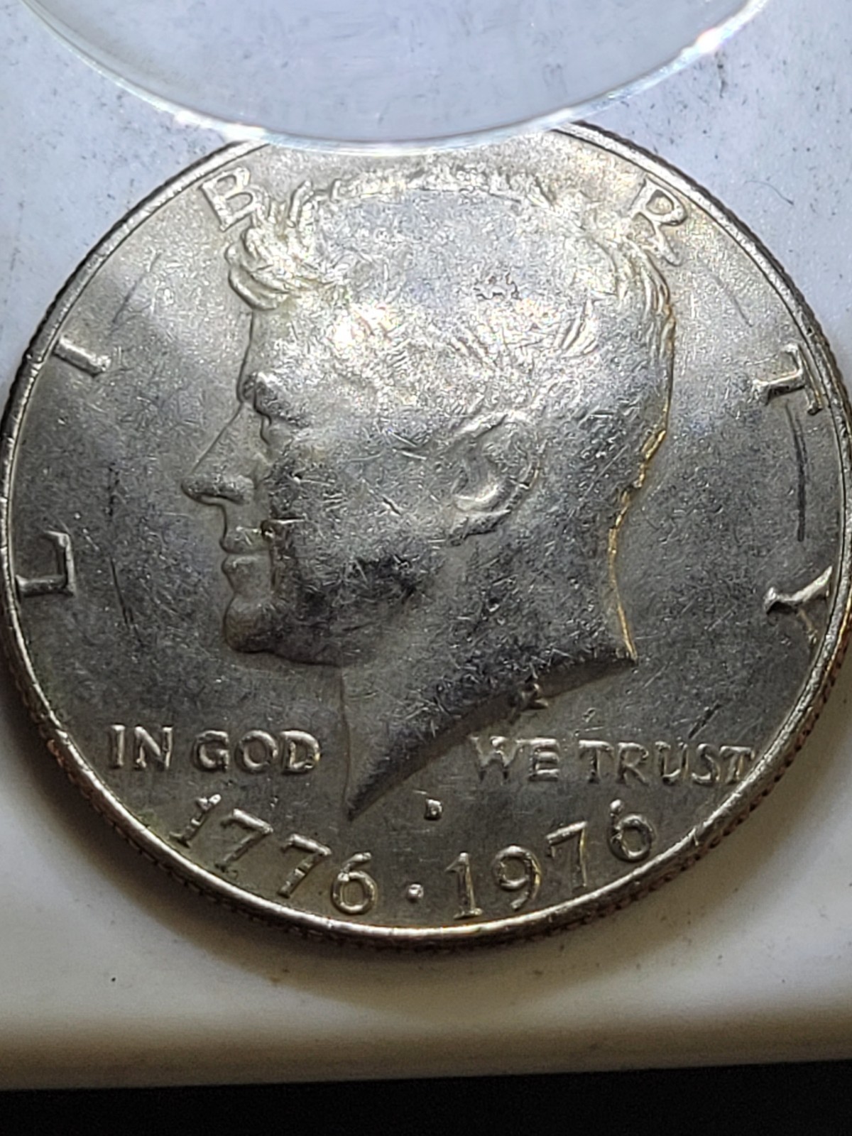 1776-1976 D Bicentennial Kennedy Half Dollar - 50 cents ERRORS 1776-1976 D Bicentennial Kennedy Half Dollar - 50 cents ERRORS