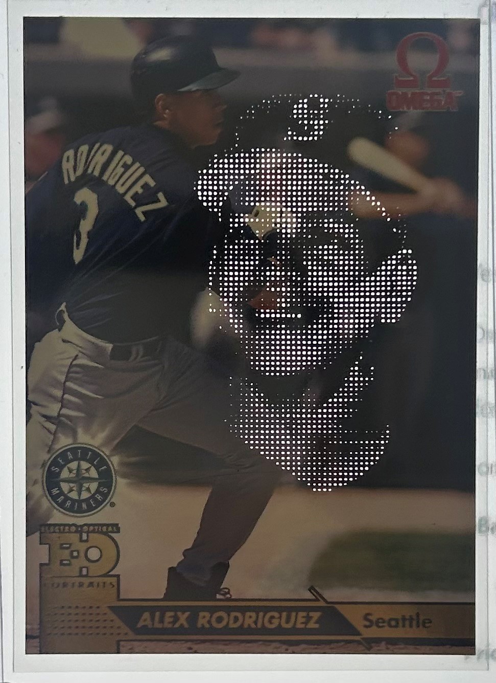 Alex Rodriguez (AROD) 1998 Pacific Omega Electro Optical EO Portraits #8 Alex Rodriguez (AROD) 1998 Pacific Omega Electro Optical EO Portraits #8