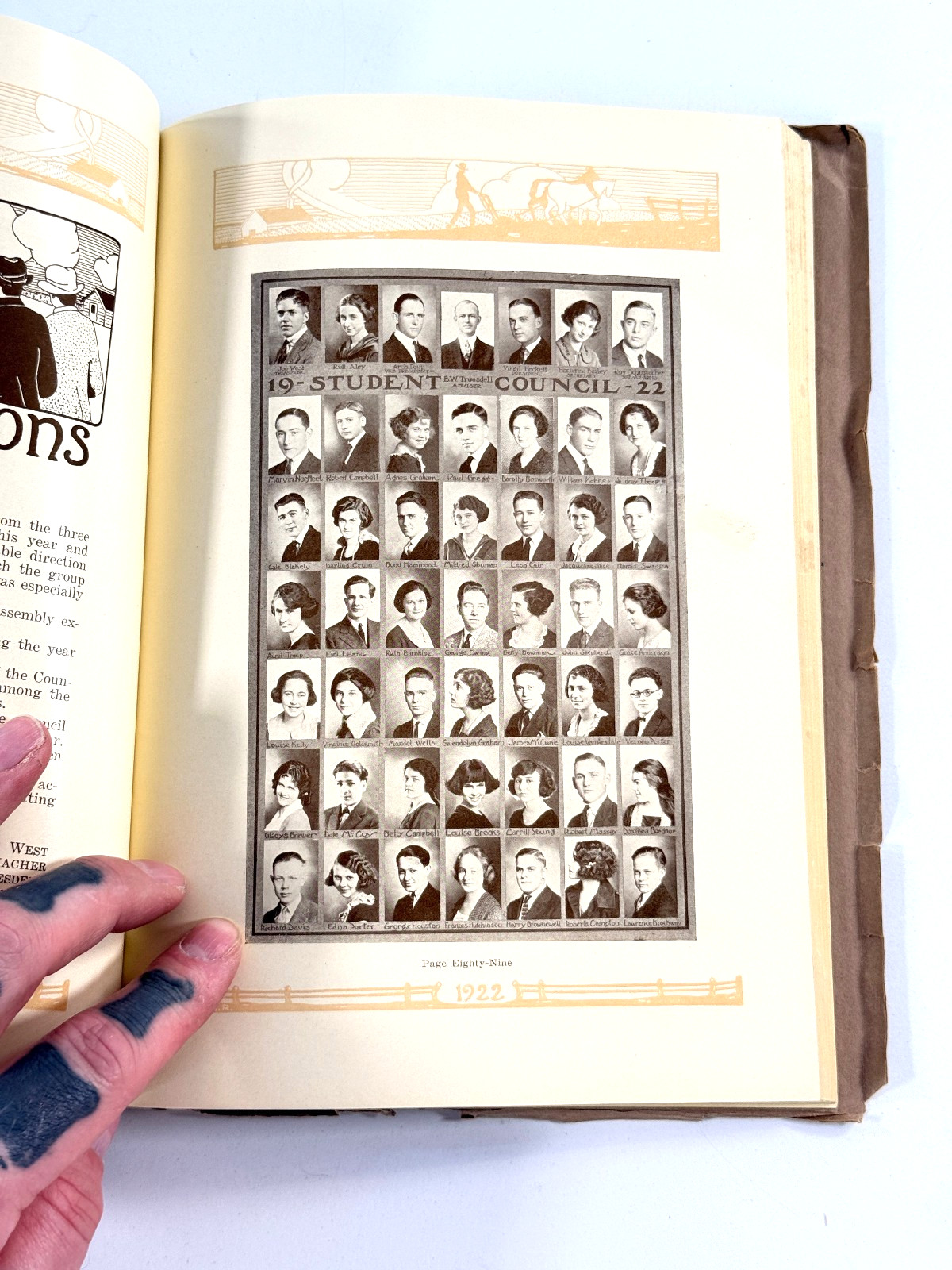 MEGA RARE 1922 Louise Brooks Wichita KS Yearbook flapper icon MEGA RARE 1922 Louise Brooks Wichita KS Yearbook flapper icon