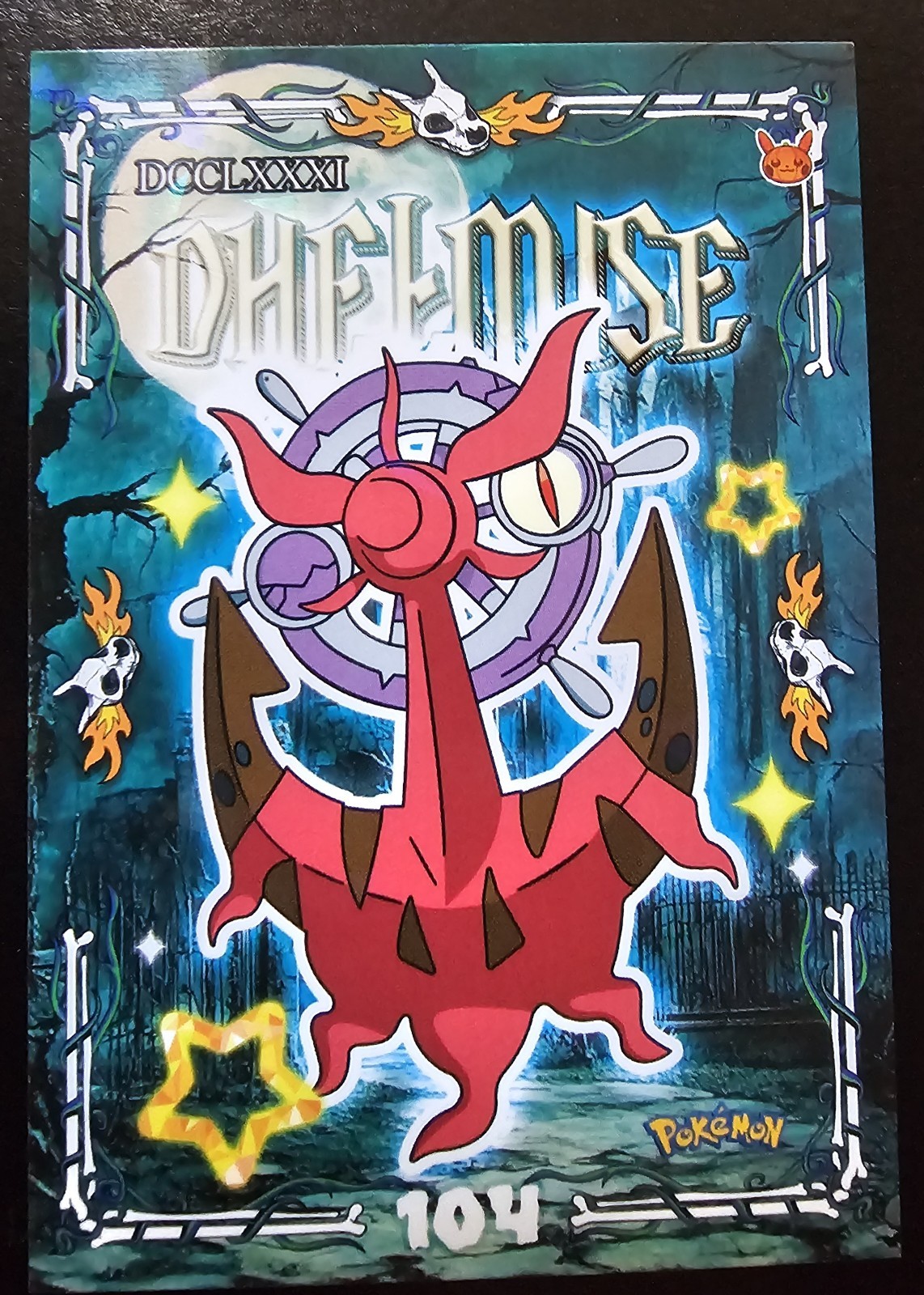 DHELMISE - POKEMON SHINY PRISMA HALLOWEEN RARE CCG HOLO 2026 DHELMISE - POKEMON SHINY PRISMA HALLOWEEN RARE CCG HOLO 2026