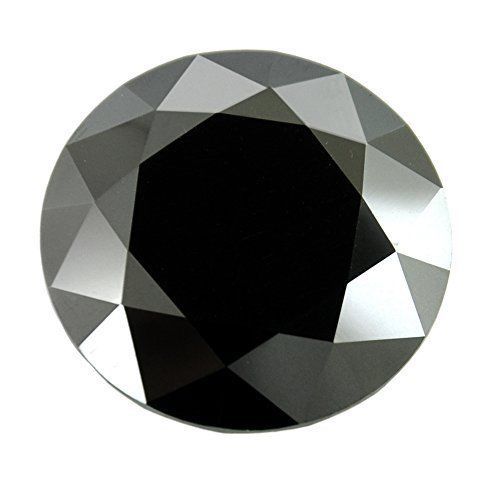 100 Ct Black Loose Black Diamond Quality AAA Certified  Jewelry Making