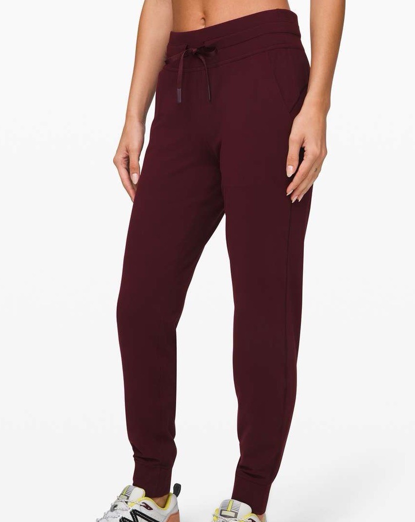Lululemon Ready to Rulu High Rise Jogger Pants Womens Size: 10 Garnet Lululemon Ready to Rulu High Rise Jogger Pants Womens Size: 10 Garnet
