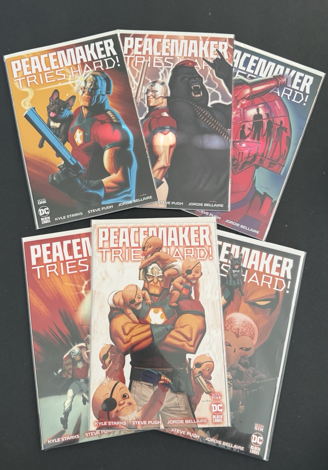 Peacemaker Tries Hard #1-6 (2023) DC Comics VF/NM Peacemaker Tries Hard #1-6 (2023) DC Comics VF/NM