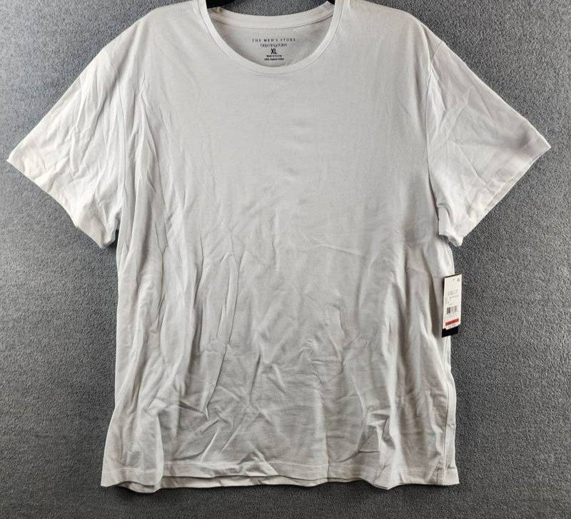 The Men\'s Store at Bloomingdale\'s Supima® Cotton Tee Men\'s XL White Short Sleeve