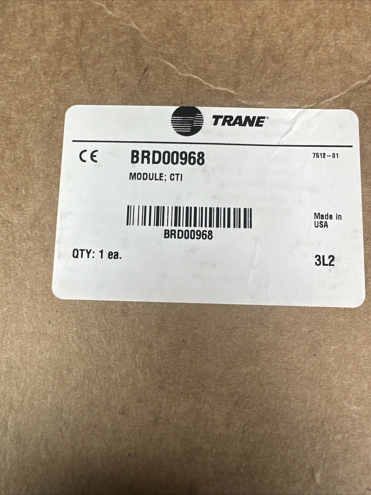 Trane Service First Control Circuit Board Module X13650386-01