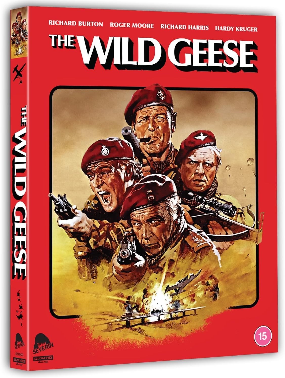 The Wild Geese (1978) Richard Burton 4K UHD Blu-Ray BRAND NEW (USA Compatible)