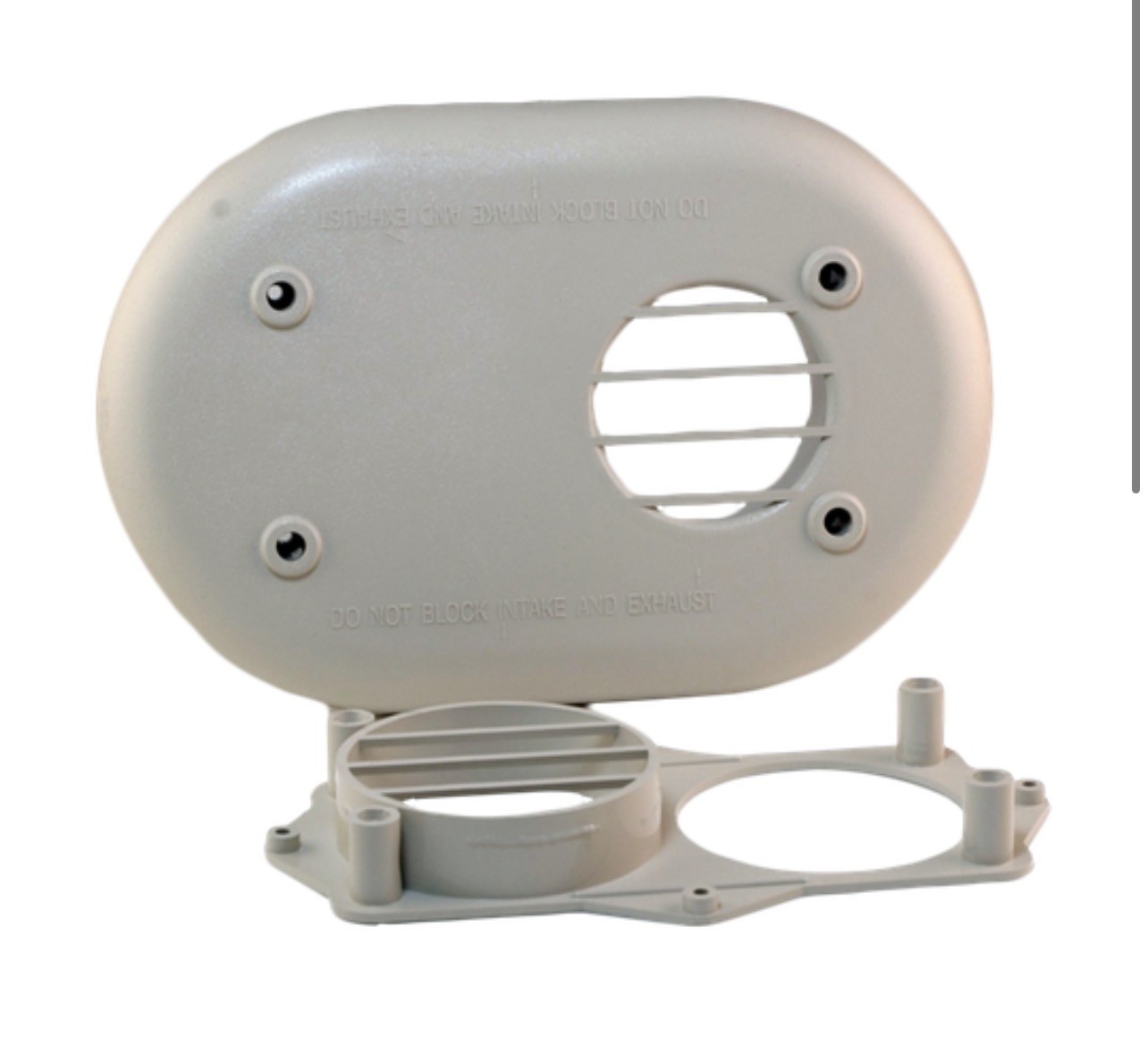 DiversiTech HVENT-3 3” Low Profile Horizontal Vent Termination Kit HVAC