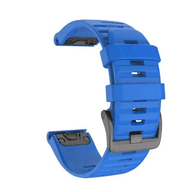 For Garmin Fenix 3 5X 6 Pro 6X 7 7X Sapphire Quickfit Silicone Watch Band Strap