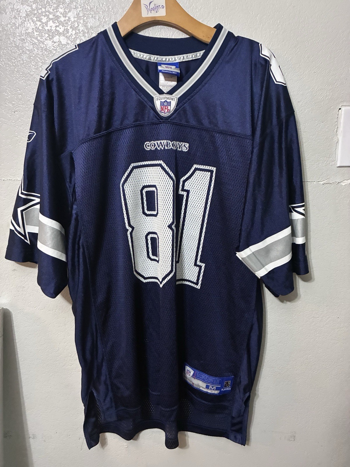 Reebok Dallas Cowboys Terrell Owens #81 NFL Equipment Authentic Jersey Men’s M Reebok Dallas Cowboys Terrell Owens #81 NFL Equipment Authentic Jersey Men’s M