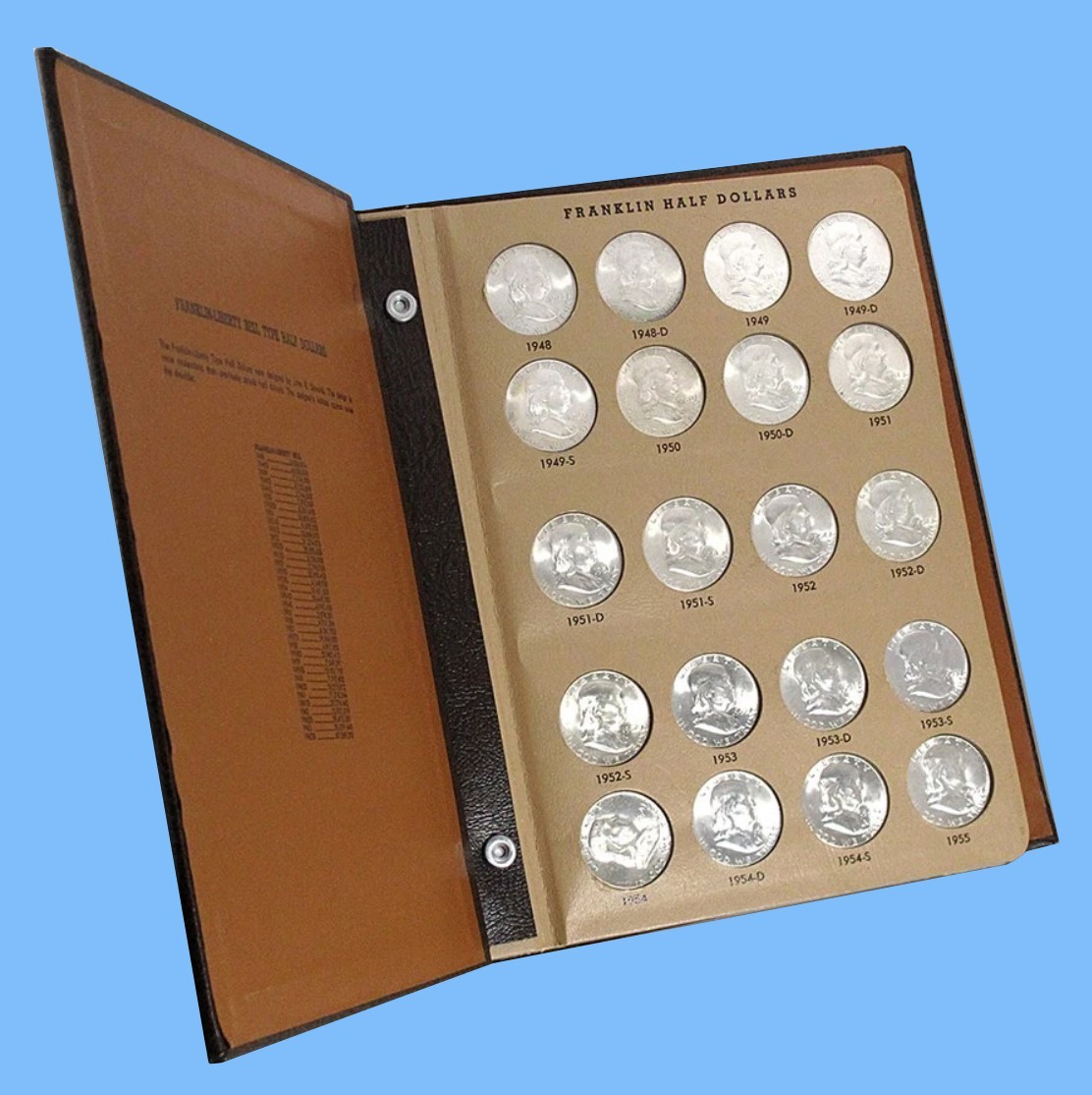 1948 - 1963 Franklin US Silver Half Dollar From Estate Lot Sale GEM BU UNC P D S