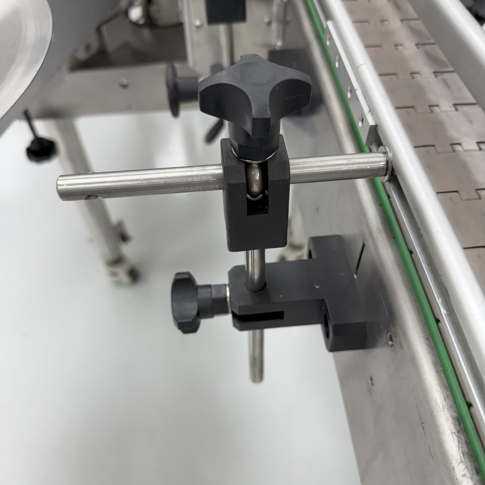 Modular SS Conveyor Mount Guide Rail Bracket Arm Assembly Kit, Assemble in USA Modular SS Conveyor Mount Guide Rail Bracket Arm Assembly Kit, Assemble in USA