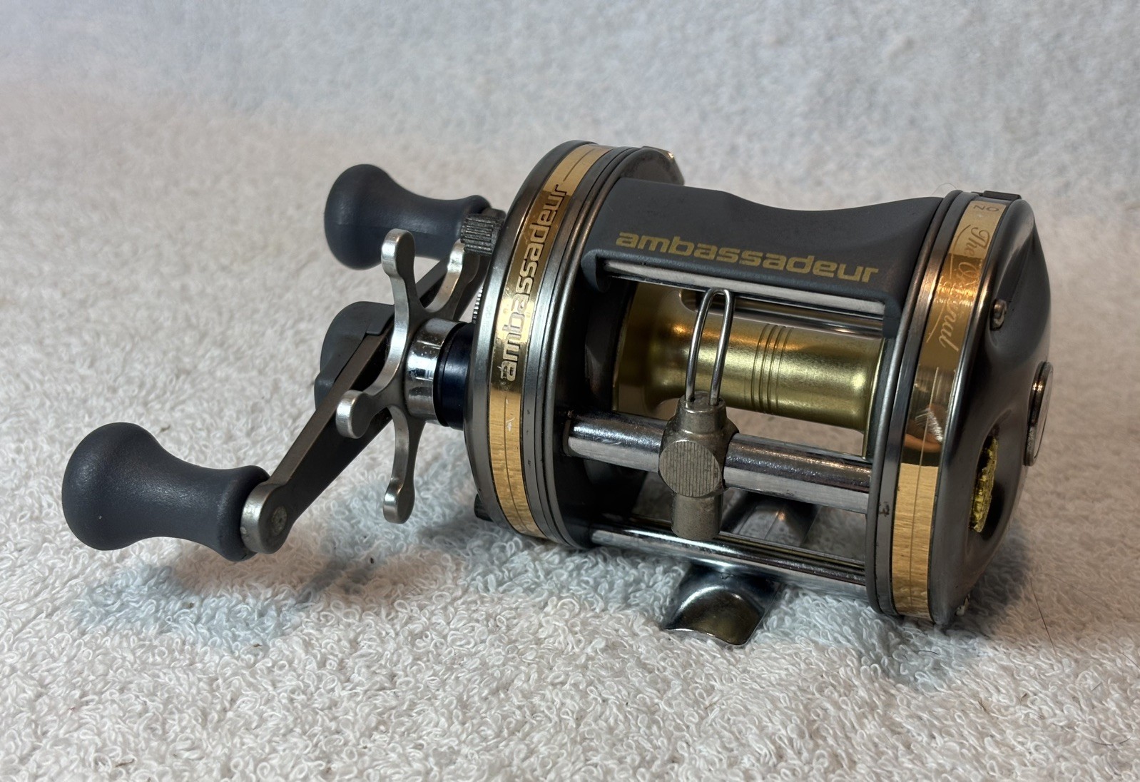 Vintage 1997 Abu Garcia Ambassadeur Six Star Baitcast Reel Made in Sweden 070007 Vintage 1997 Abu Garcia Ambassadeur Six Star Baitcast Reel Made in Sweden 070007