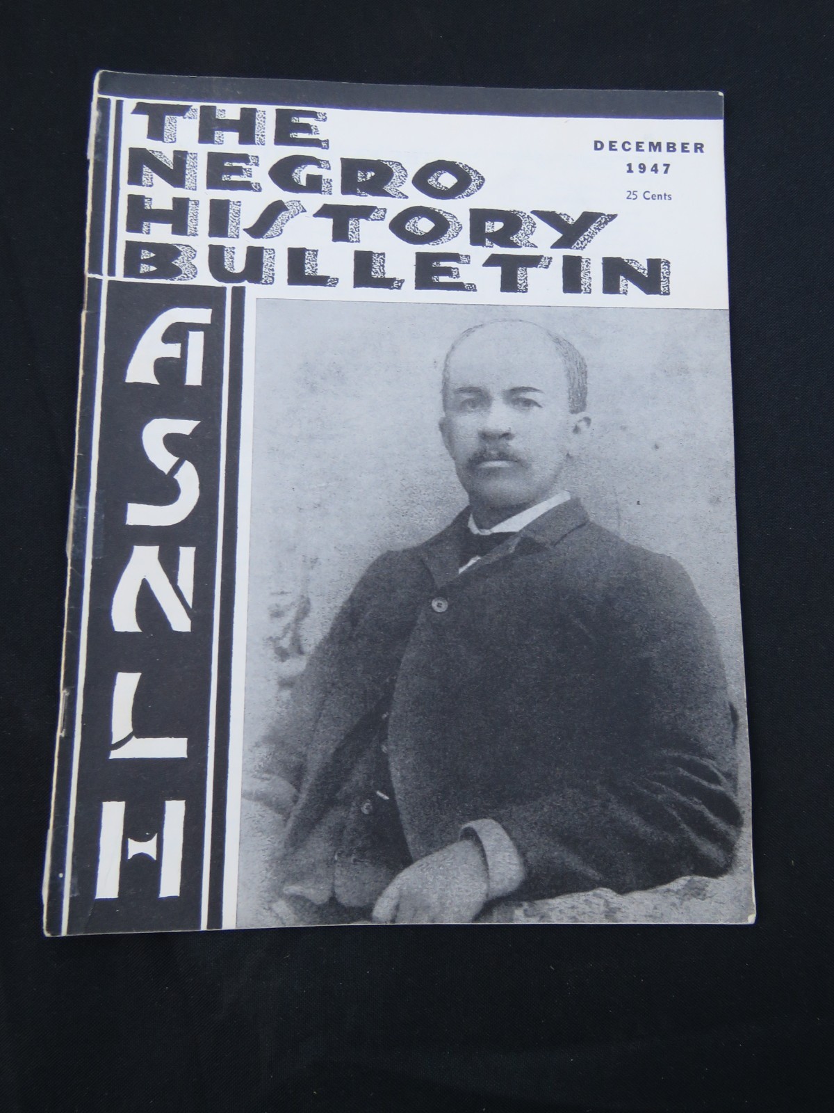 Negro History Bulletin Magazine Black History December 1947