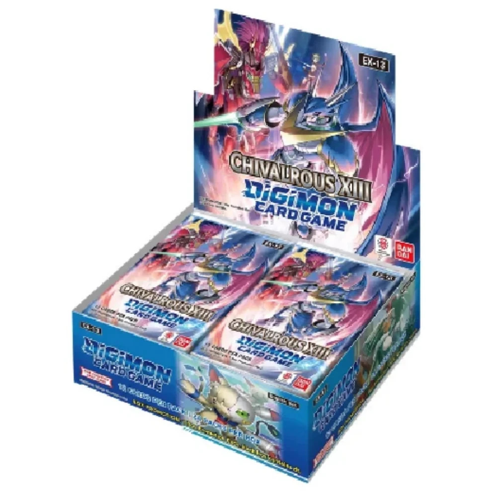Digimon Card Game EX-13 Extra Booster-Chivalrous XIII English Preorder Ship 10/2 Digimon Card Game EX-13 Extra Booster-Chivalrous XIII English Preorder Ship 10/2