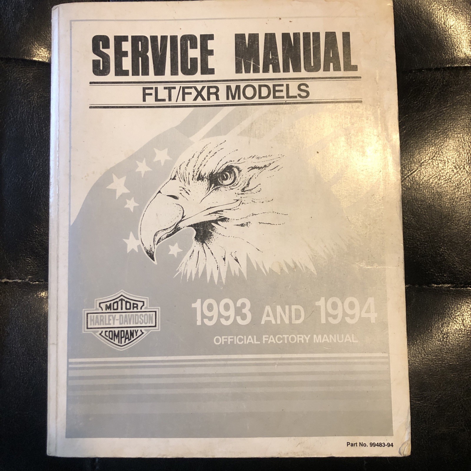 1993 1994 Harley Davidson FLT / FXR Models Factory Service Manual 99483-94 (G3) 1993 1994 Harley Davidson FLT / FXR Models Factory Service Manual 99483-94 (G3)