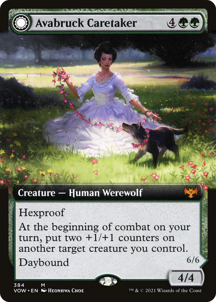 x1 Avabruck Caretaker // Hollowhenge Huntmaster VOW MTG 384 MYTHIC M/NM 1x x1 Avabruck Caretaker // Hollowhenge Huntmaster VOW MTG 384 MYTHIC M/NM 1x