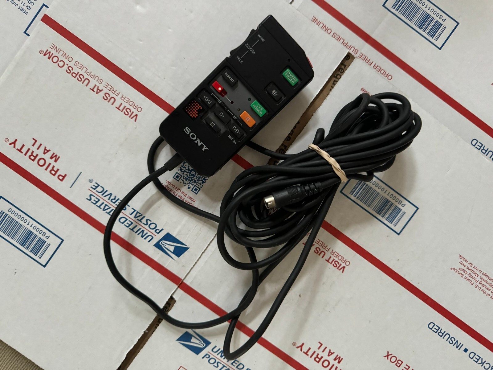 Sony RM-84 Remote Commander For CCD-V1 V8AF CAMCORDER VCR VTR Sony RM-84 Remote Commander For CCD-V1 V8AF CAMCORDER VCR VTR