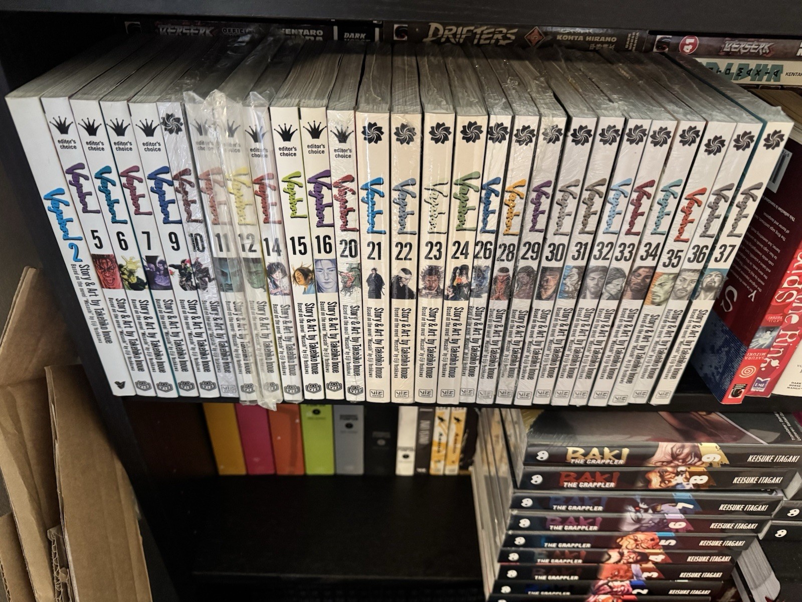 Vagabond Viz English Manga Singles