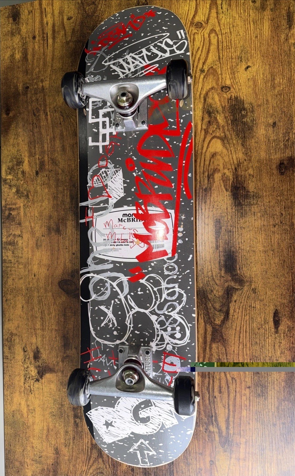 ULTRA RARE DGK Marcus McBride 2007 Dirty Ghetto Kids ULTRA RARE DGK Marcus McBride 2007 Dirty Ghetto Kids